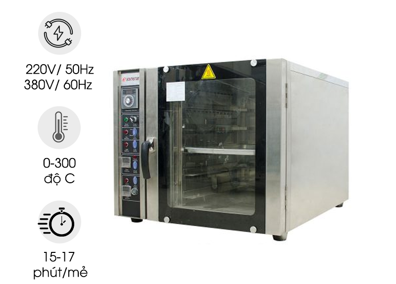 Lò nướng đối lưu 5 khay SouthStar NFC-5D