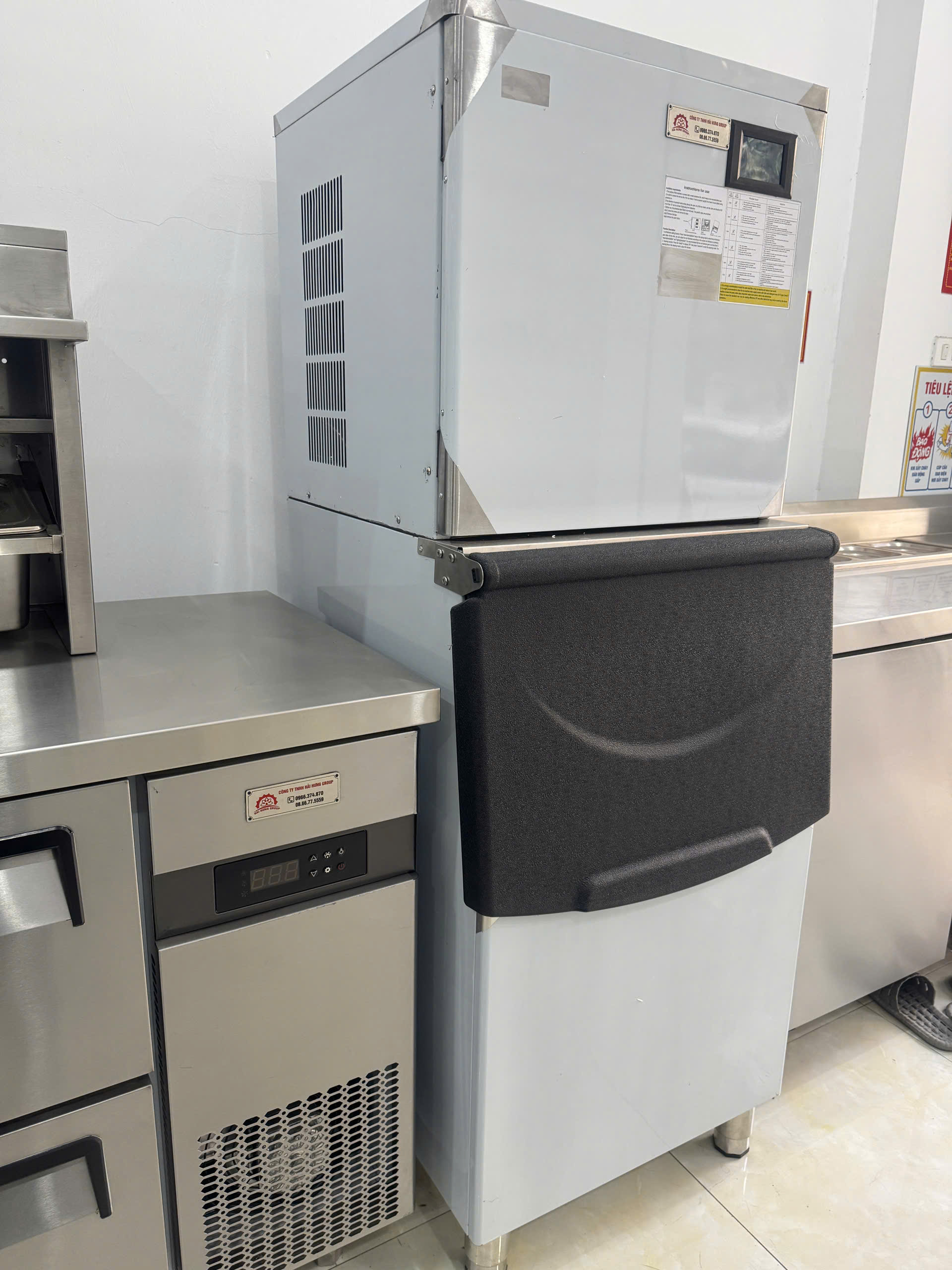 Máy làm đá viên 160kg/ngày