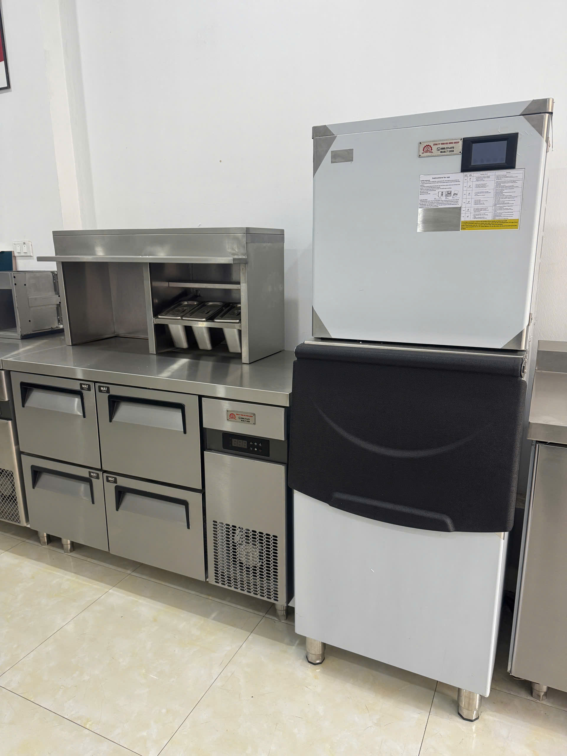 Máy làm đá viên 160kg/ngày