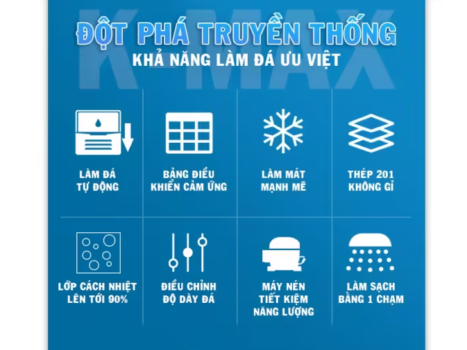 Máy làm đá viên 300kg/ngày