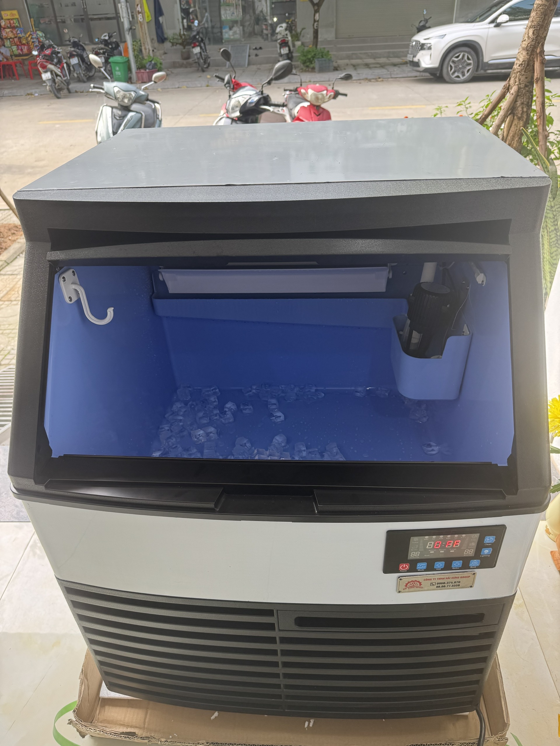 Máy làm đá viên 80kg/ngày