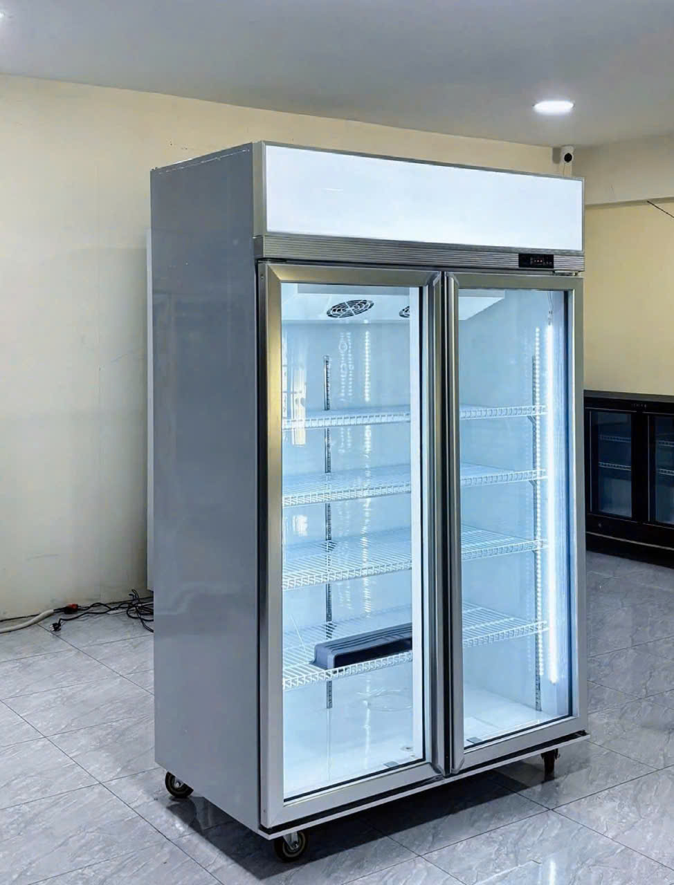 TỦ TRƯNG BÀY 2 CÁNH KÍNH
