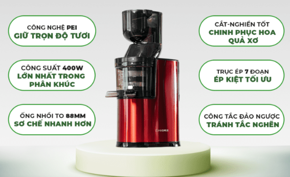 Máy ép chậm công suất khủng