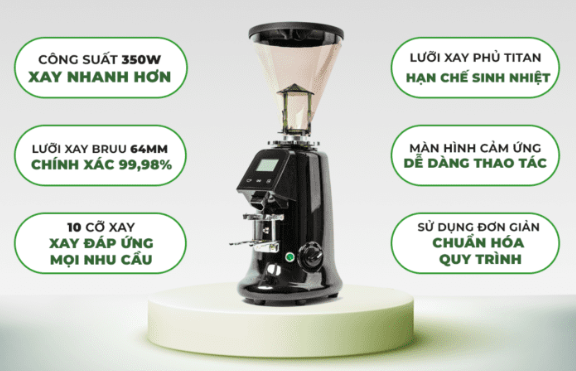  Máy xay cà phê tự động 