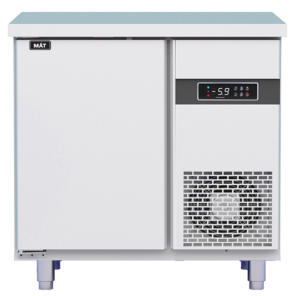  Tủ bàn mát quạt gió 1 cánh inox 900 